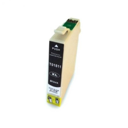 Kompatibilní Epson T1801 cartridge s čipem, T1811 černá, XL kapacita